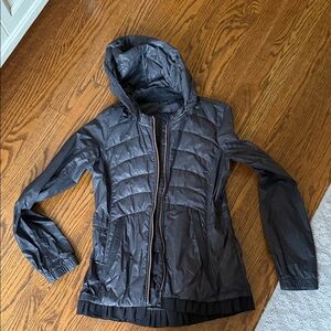 Women's Black Hooded Jacket